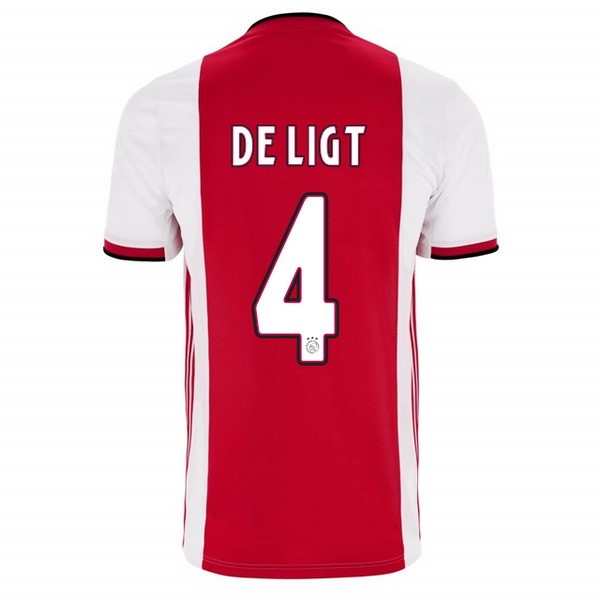 Camiseta Ajax Primera equipación De Ligt 2019-2020 Rojo